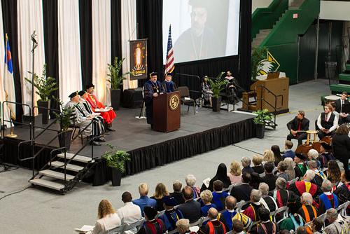 The Inauguration Ceremony of President Thomas